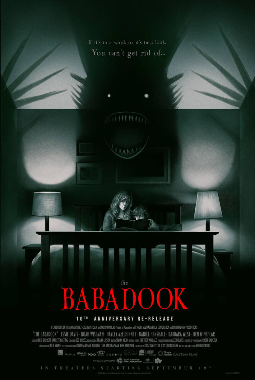 The Babadook 10th Anniversary poster art