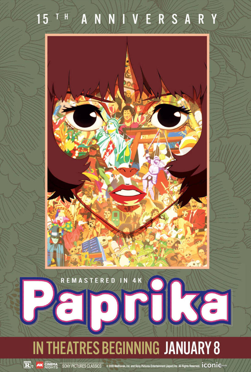 AXCN: Paprika 4K - 15th Anniversary poster art
