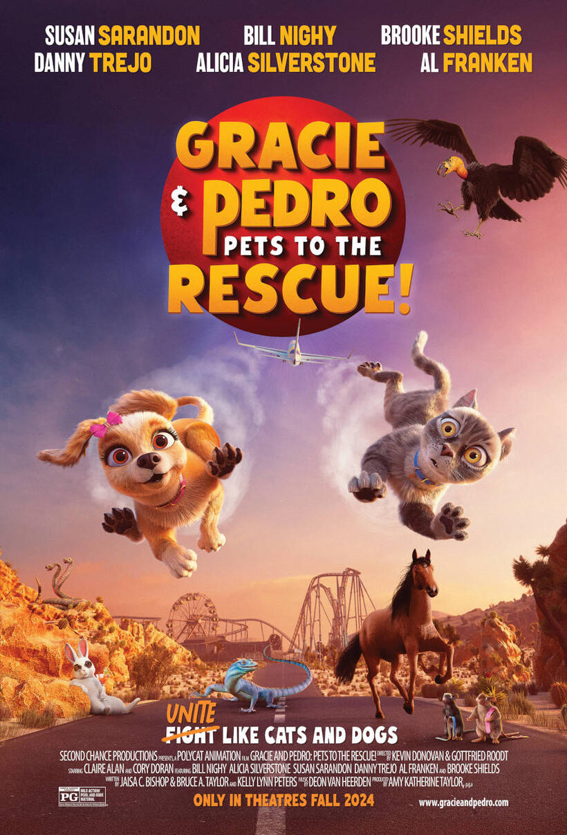 Gracie & Pedro: Pets to the Rescue poster art