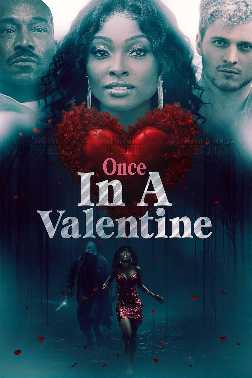 Once in a Valentine poster art