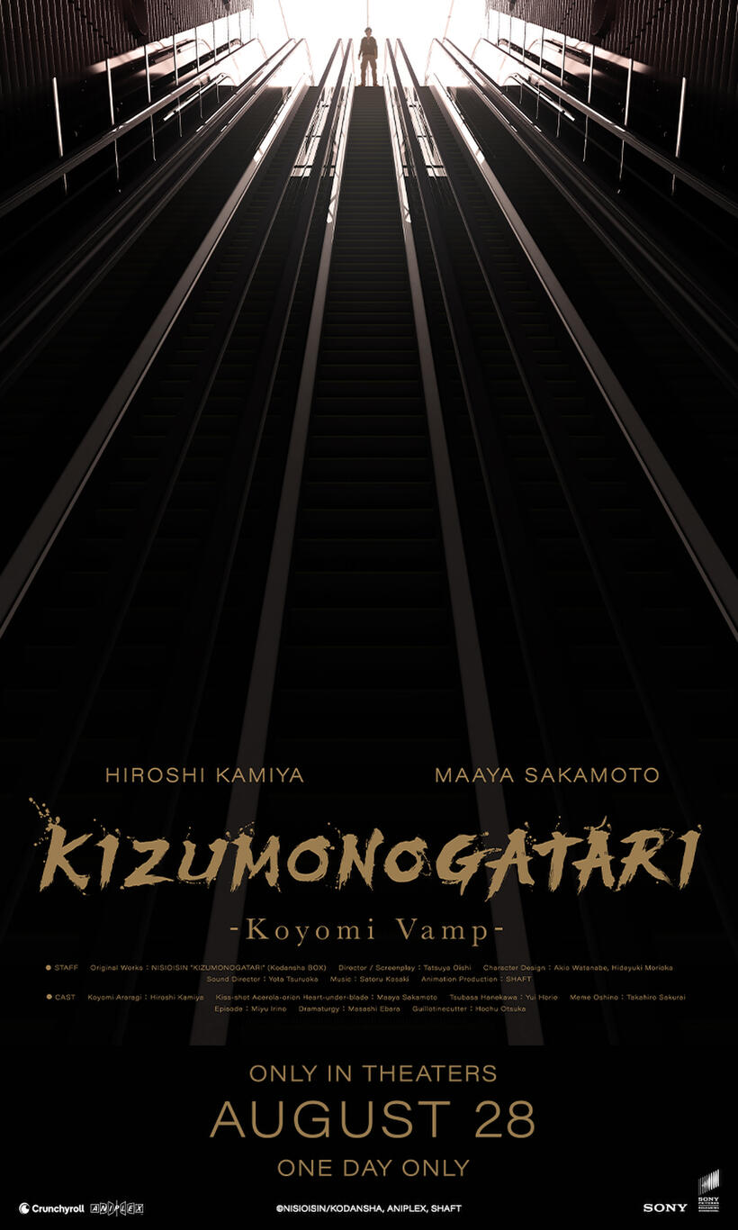 KIZUMONOGATARI -Koyomi Vamp- poster art