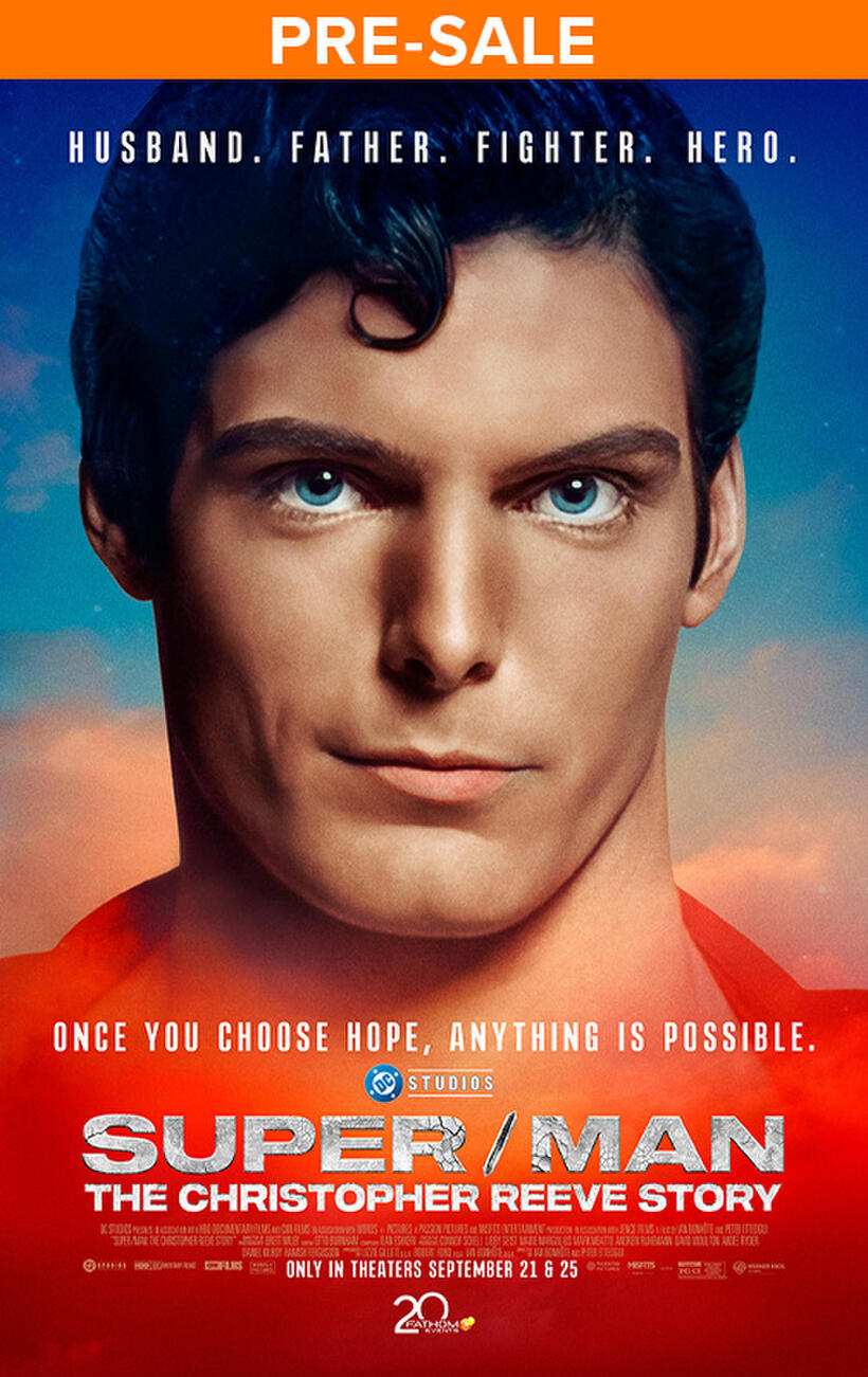 Super/Man: The Christopher Reeve Story poster art