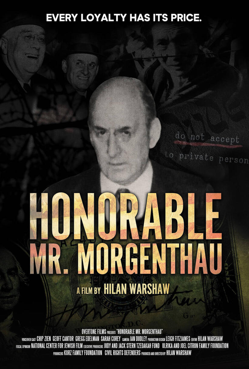 Honorable Mr. Morgenthau poster art