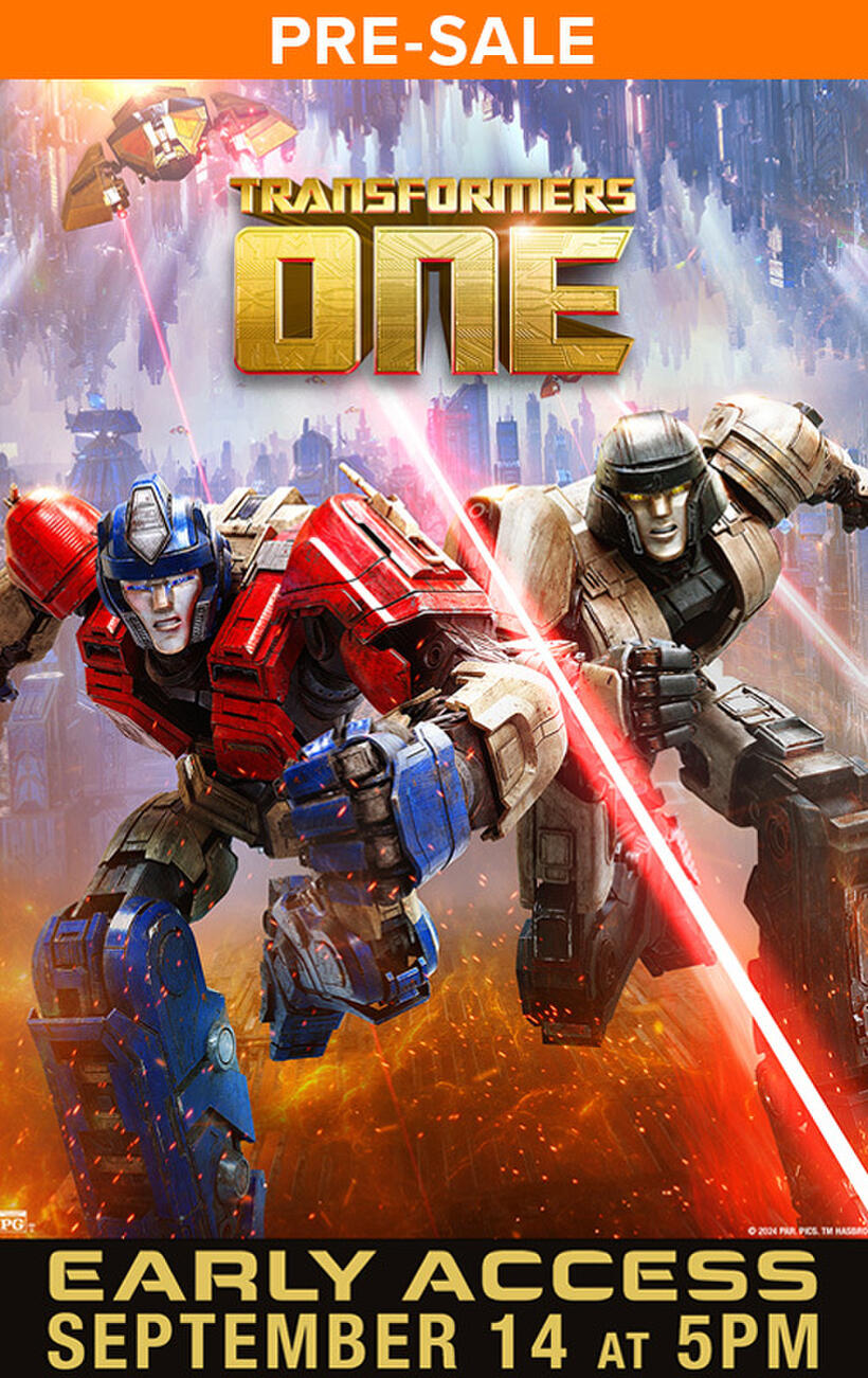 Transformers One: Early Access (2024) Showtimes | Fandango