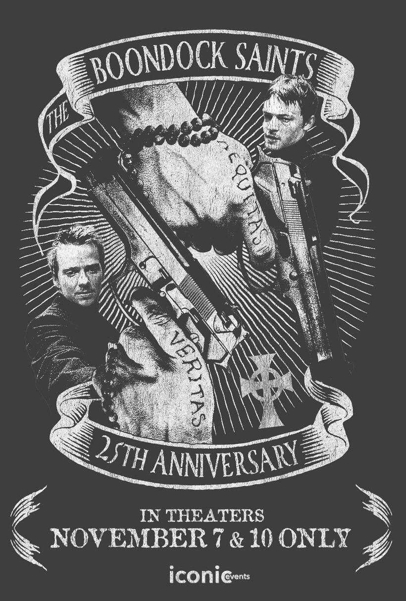 Boondock Saints 25th Anniversary poster art