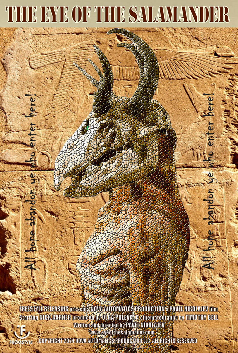 The Eye of the Salamander poster art