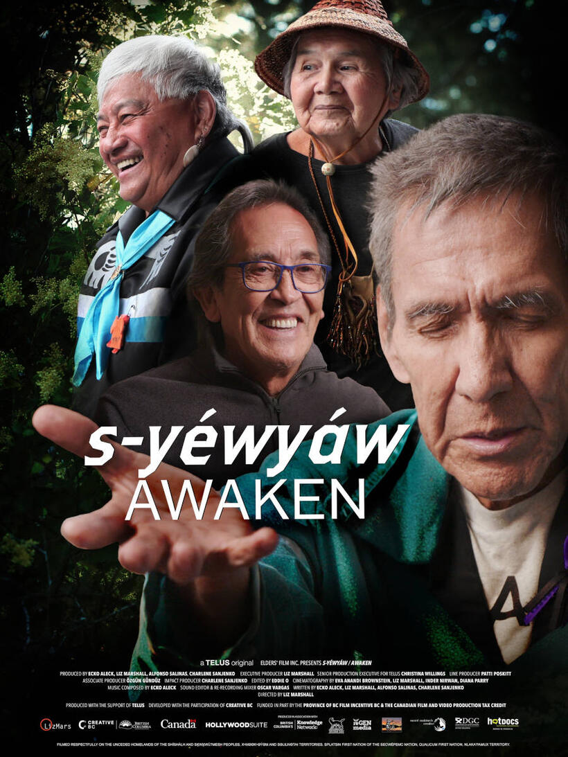 s-yéwyáw Awaken poster art