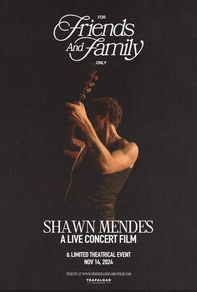 Shawn Mendes For Friends & Family Only (A Live Concert Film) (2024) Fandango