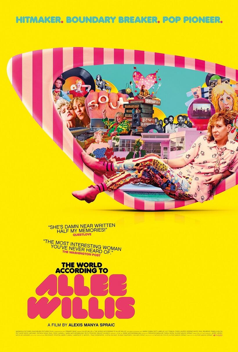 The World According to Allee Willis poster art