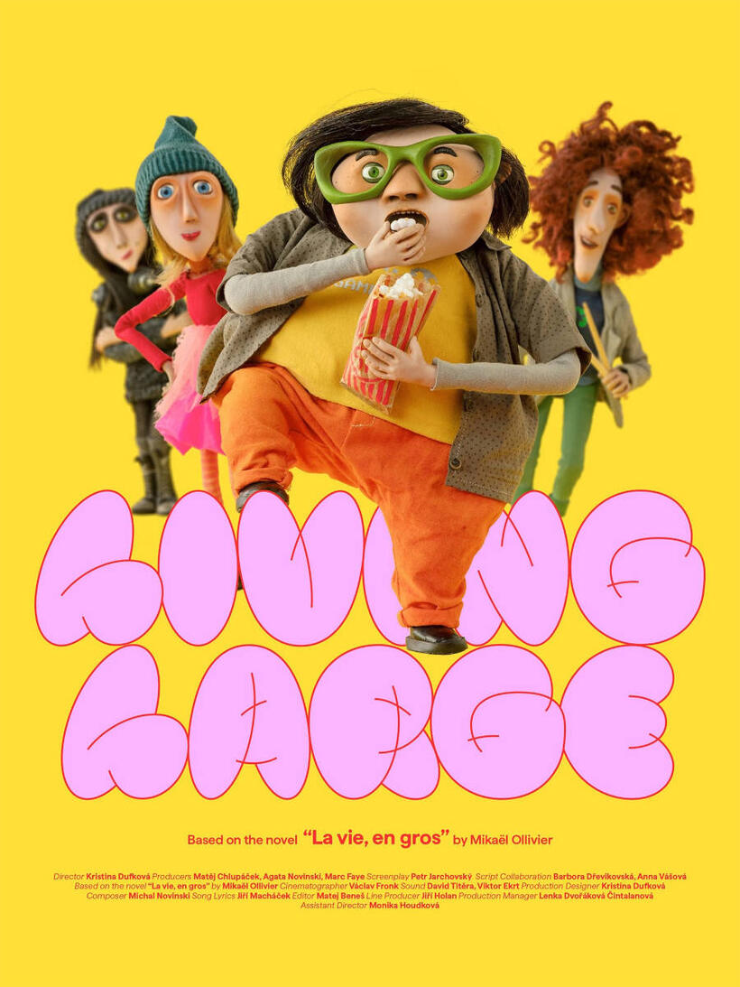 Living Large poster art