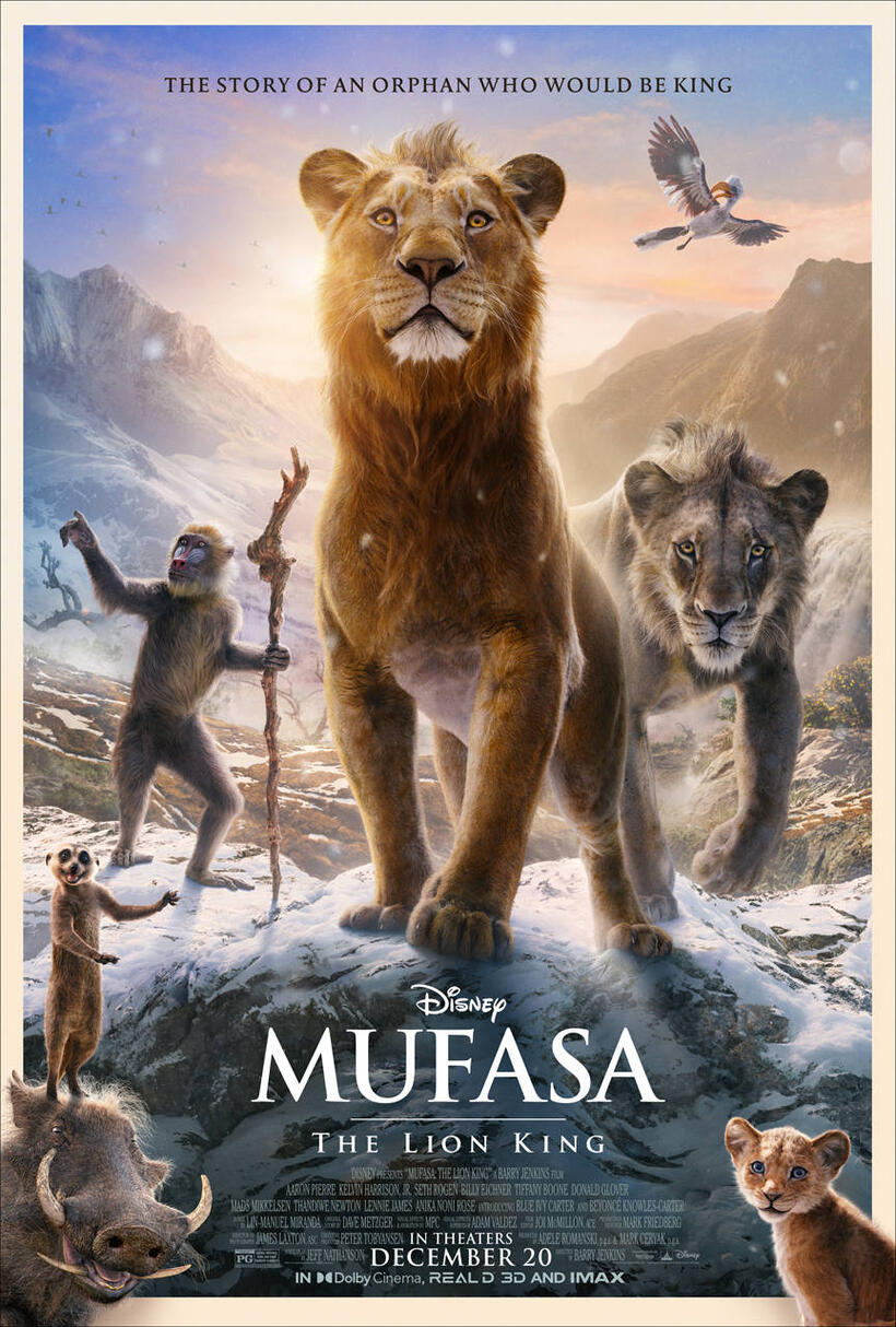 Mufasa The Lion King 3D (2024) Showtimes Fandango