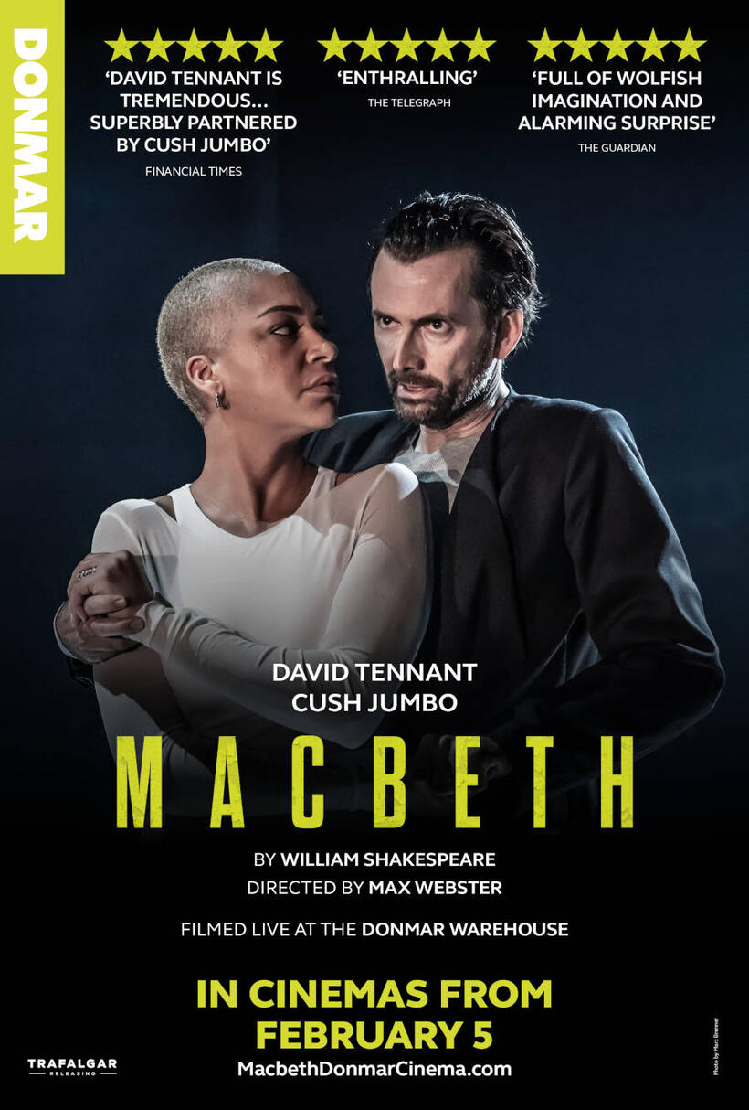 MACBETH: David Tennant & Cush Jumbo poster art