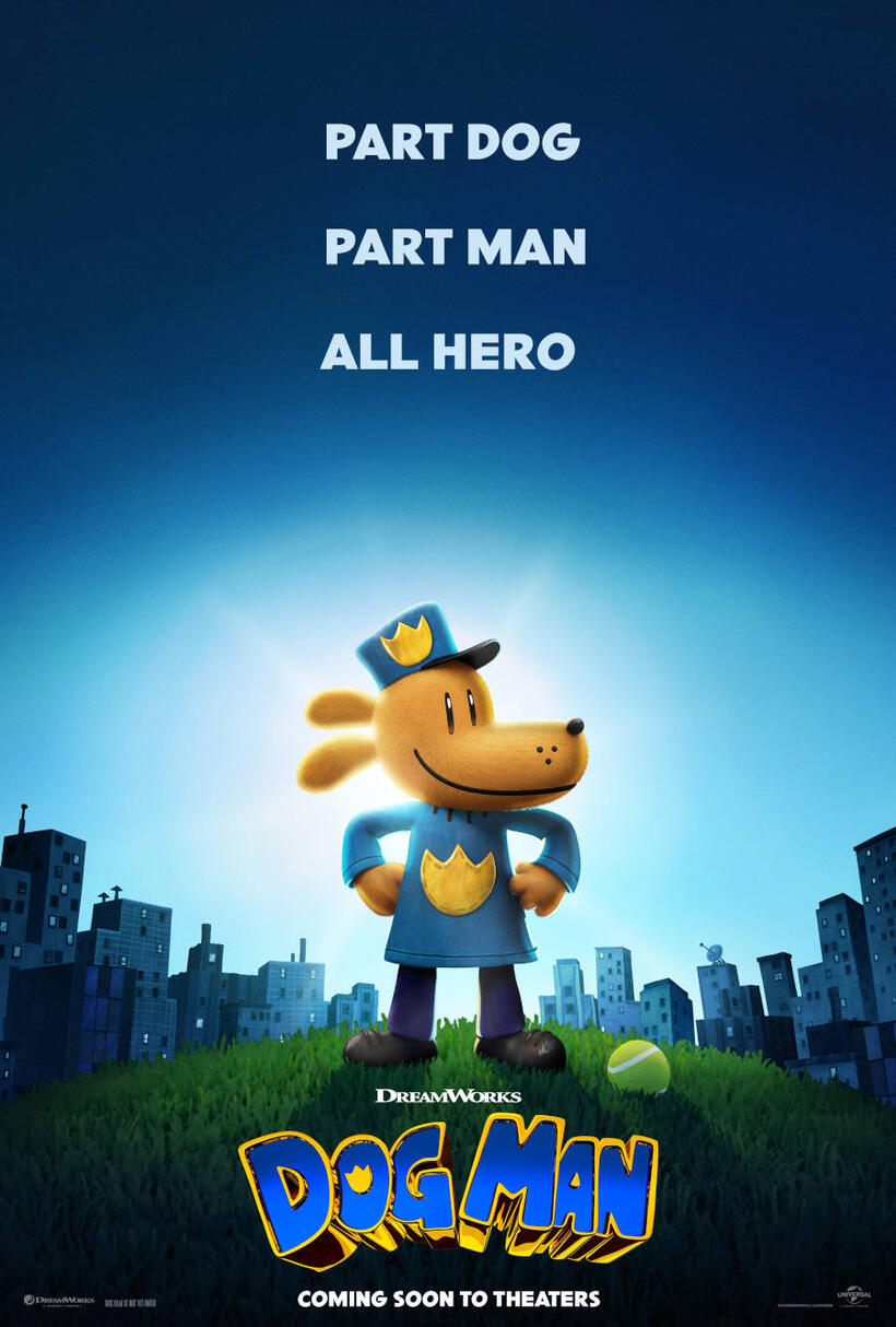 Dog Man poster art
