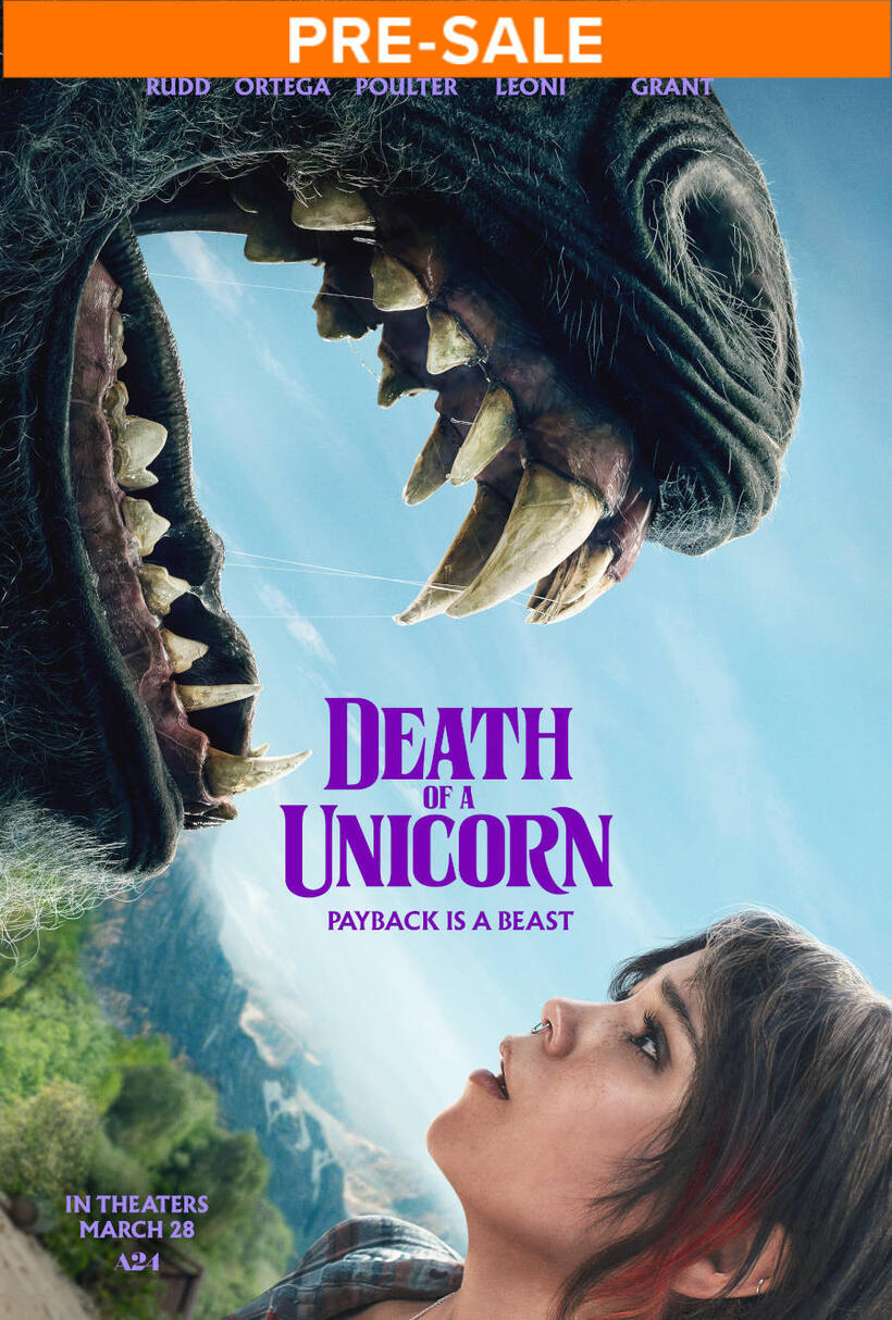 Death of a Unicorn poster art