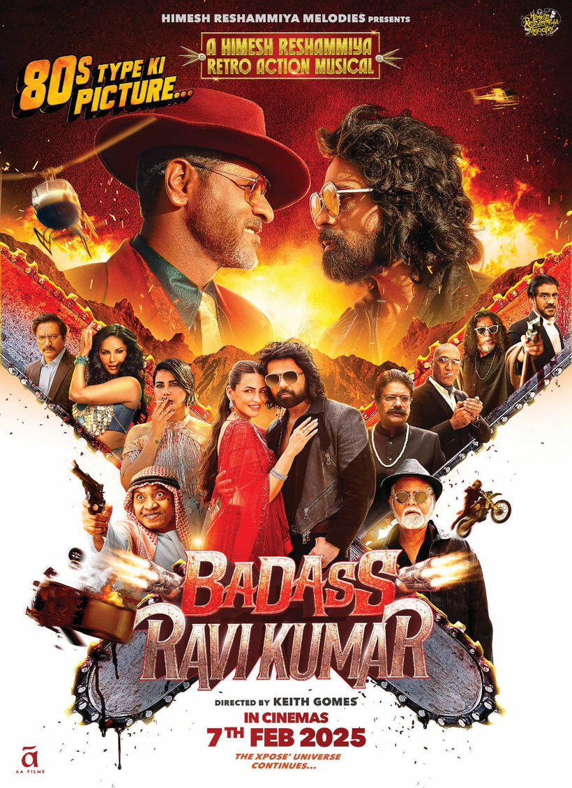 Badass Ravi Kumar poster art