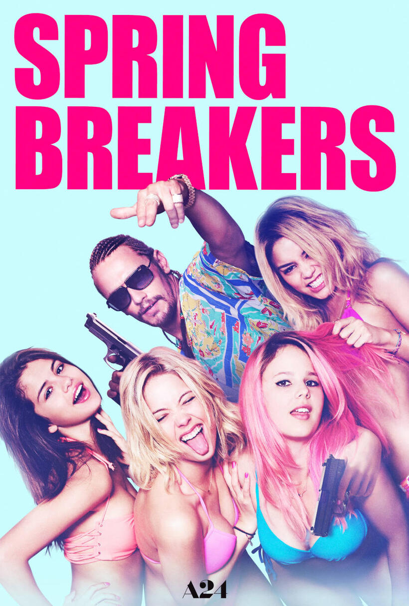 A24 x IMAX Present: Spring Breakers poster art