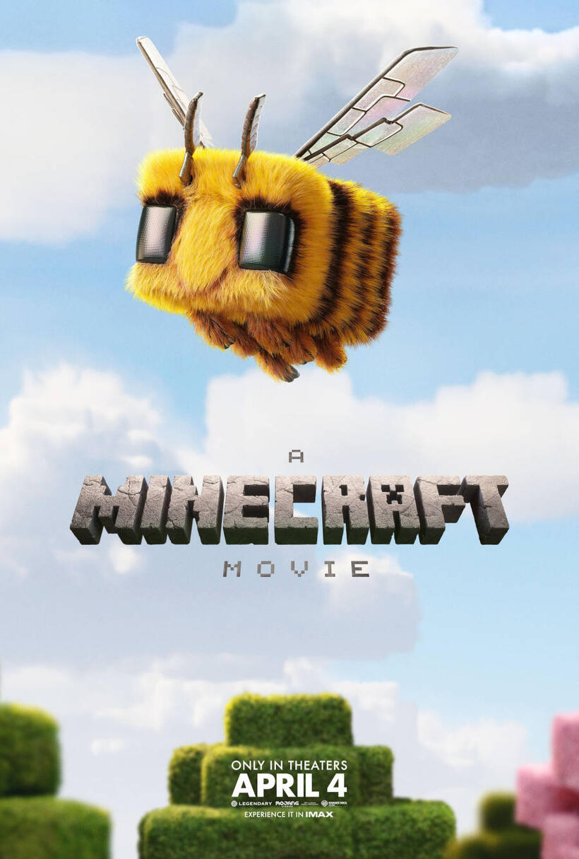 A Minecraft Movie poster art