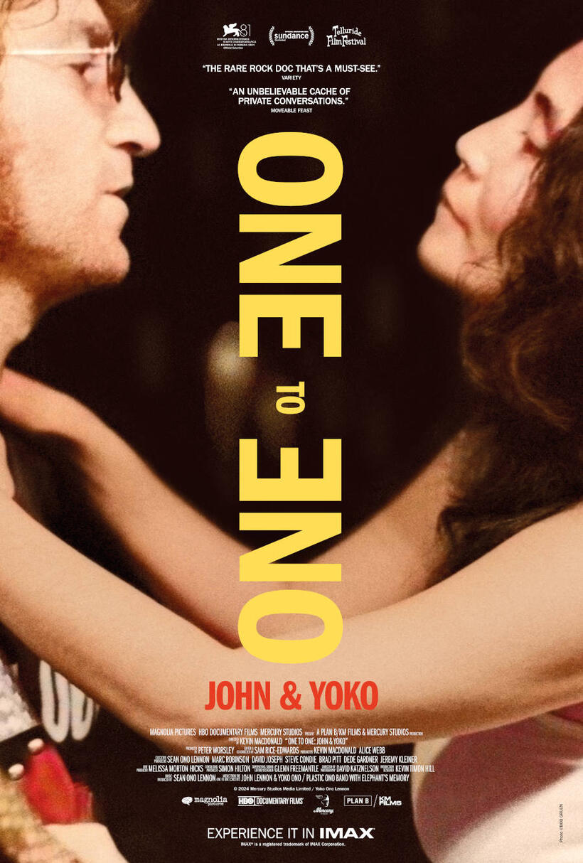 One to One: John & Yoko poster art