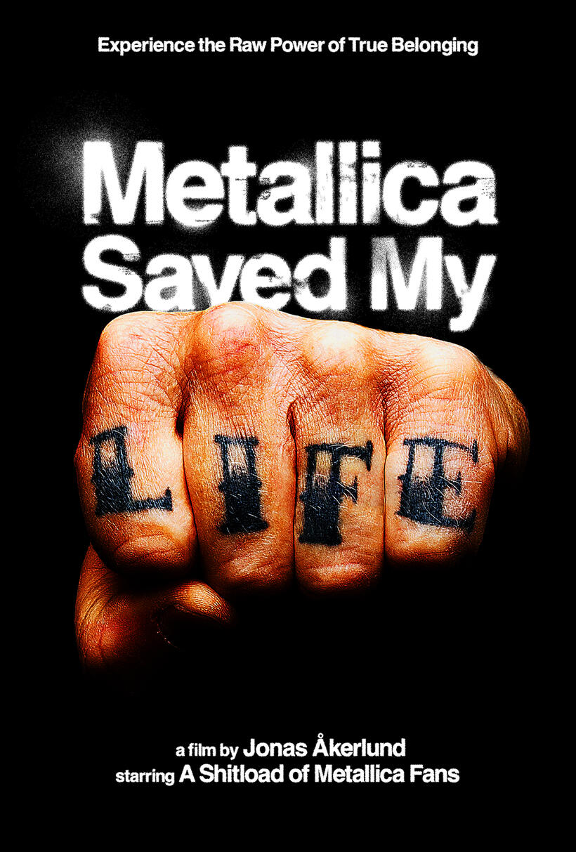Metallica Saved my Life poster art