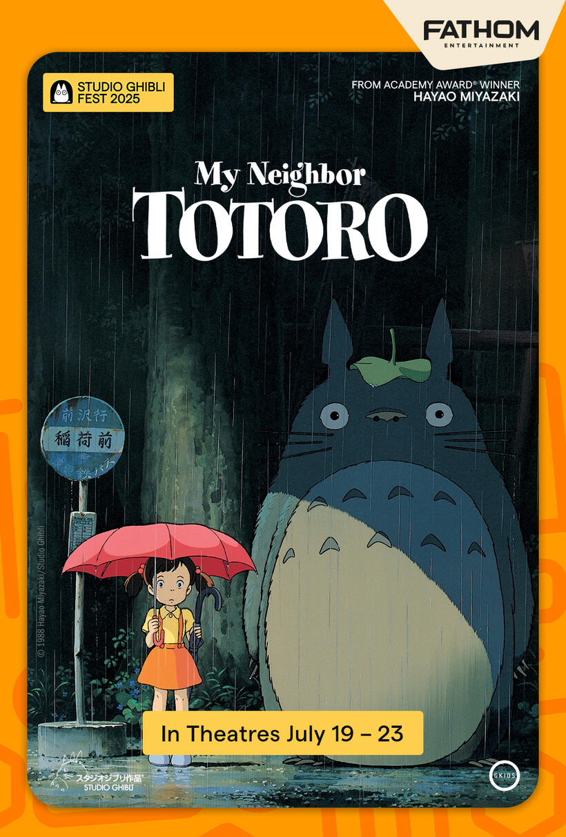 My Neighbor Totoro - Studio Ghibli Fest 2025 poster art