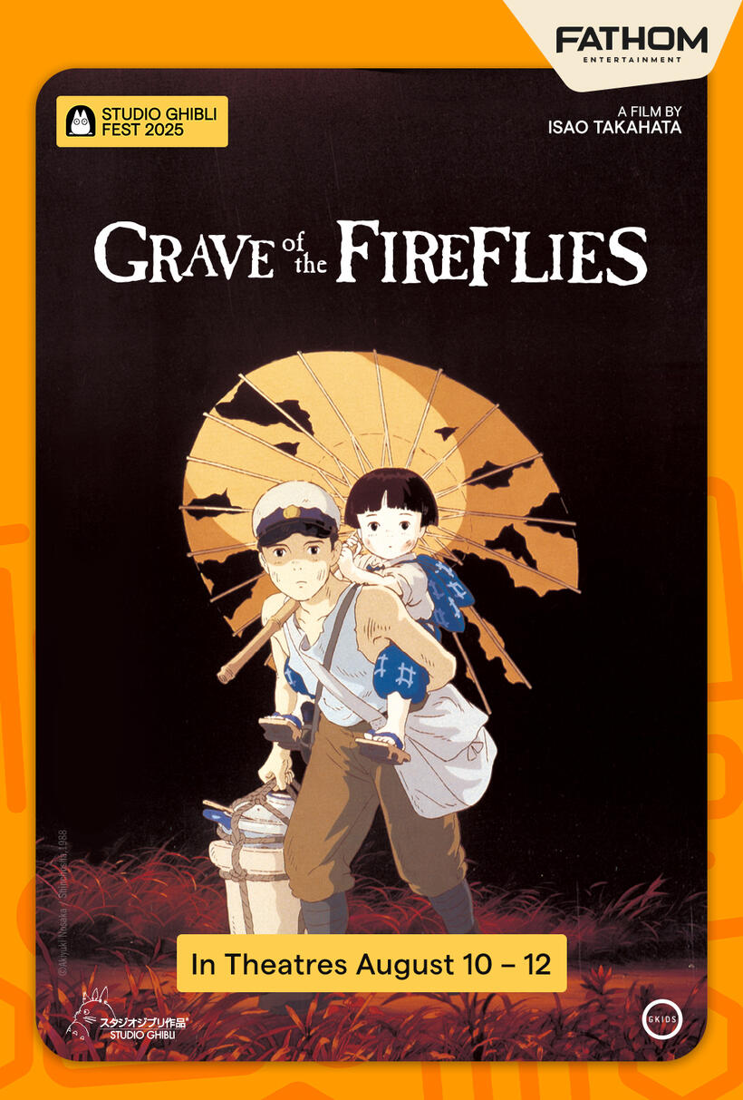 Grave of the Fireflies - Studio Ghibli Fest 2025 poster art