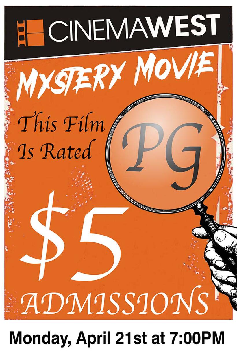 CinemaWest Mystery Movie poster art