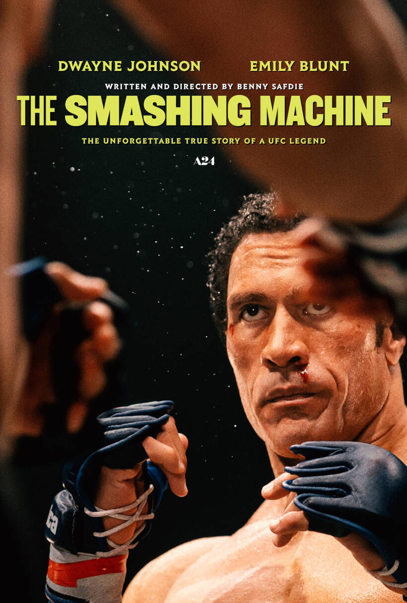 The Smashing Machine poster art