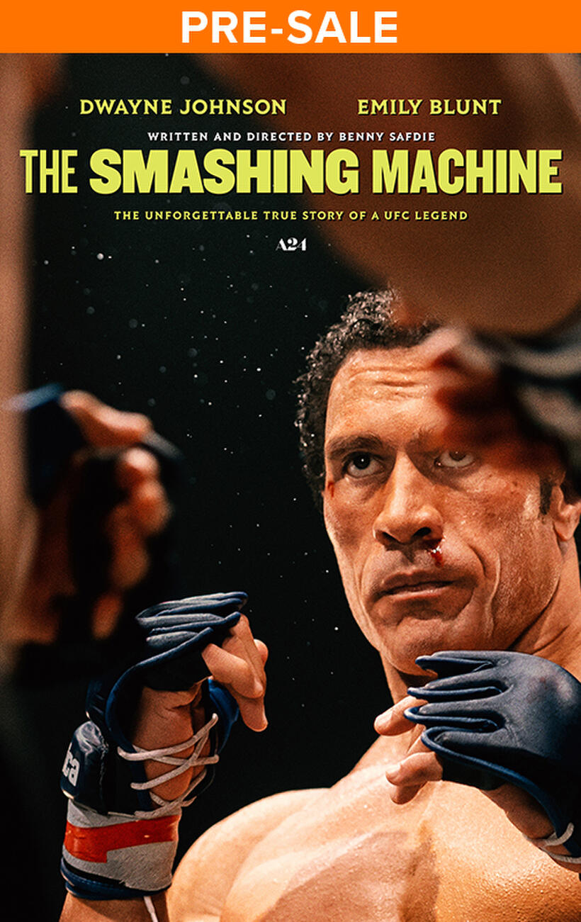 The Smashing Machine poster art