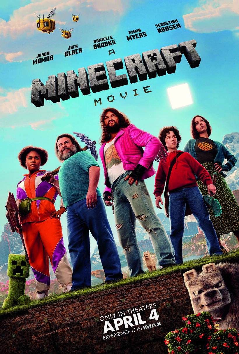 A Minecraft Movie poster art
