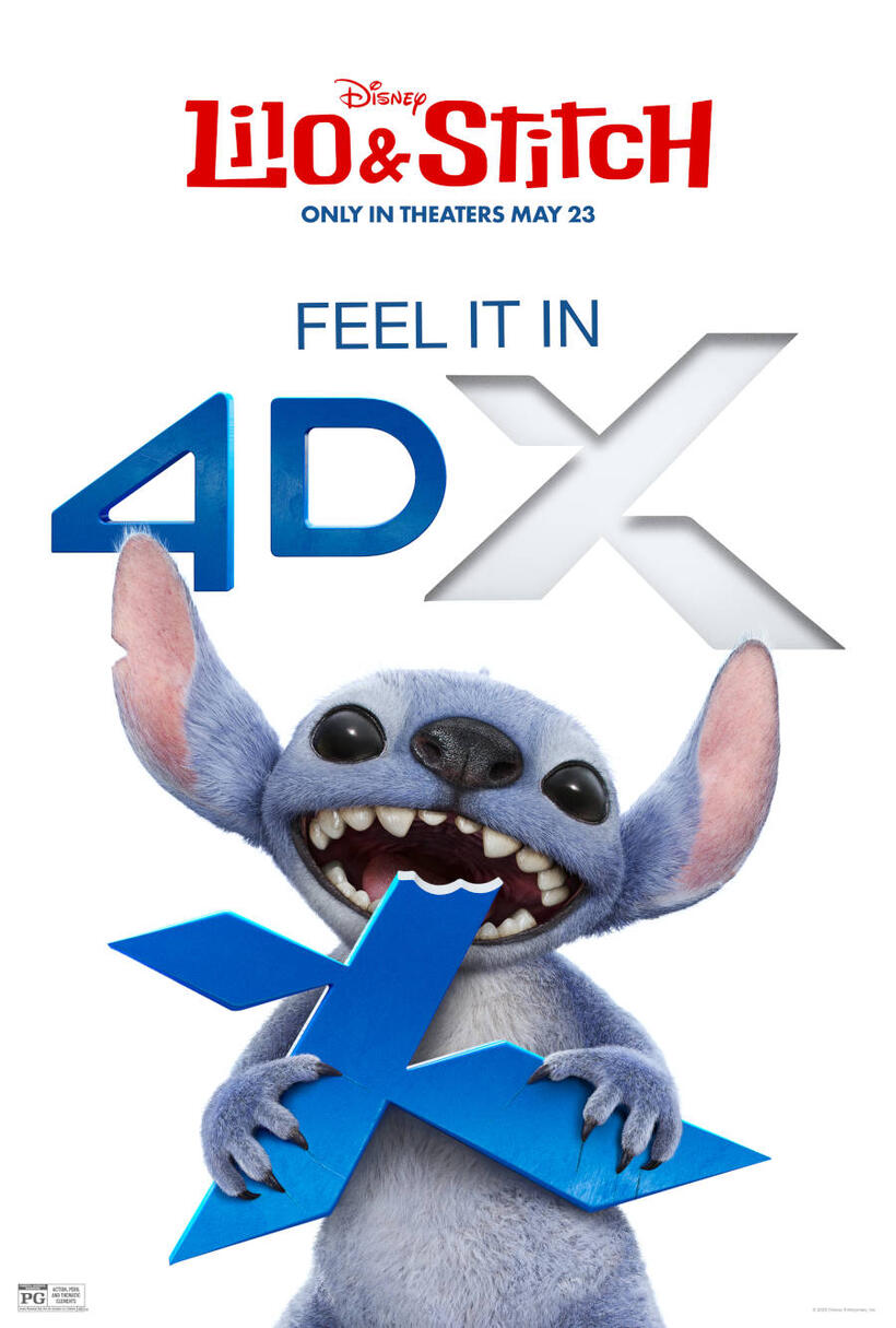 Lilo & Stitch 4DX Fan Events poster art