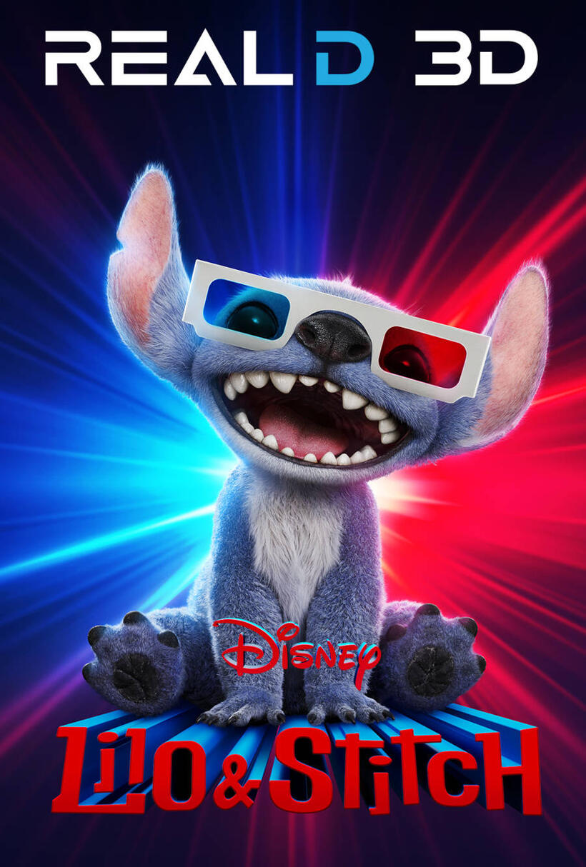 Lilo & Stitch RealD 3D Fan Events poster art