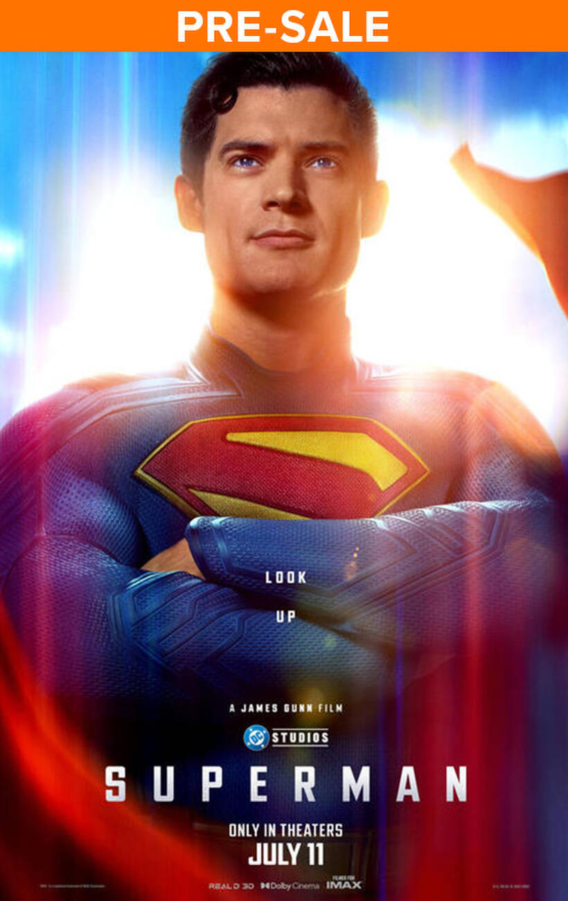 Superman poster art
