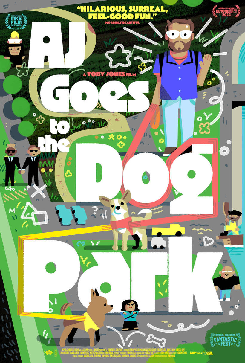 AJ Goes to the Dog Park poster art