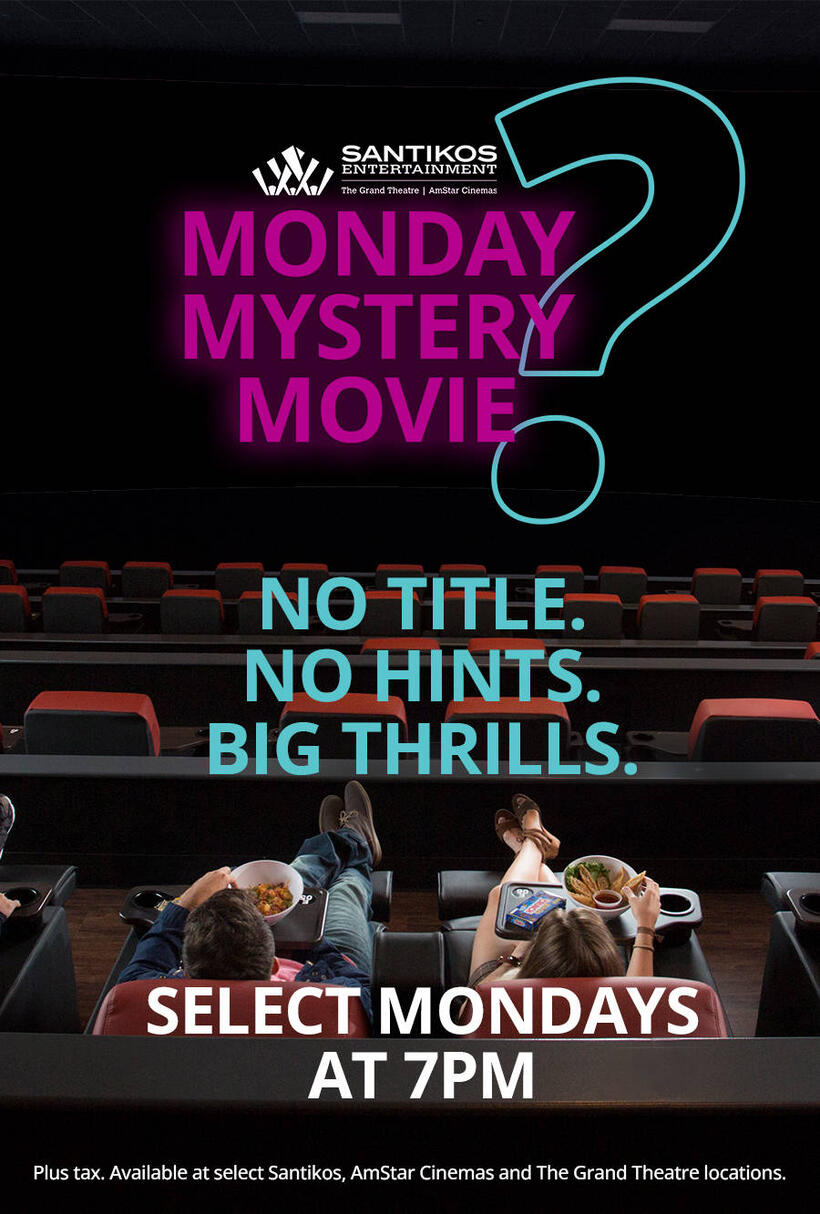 Santikos Monday Mystery Movie poster art