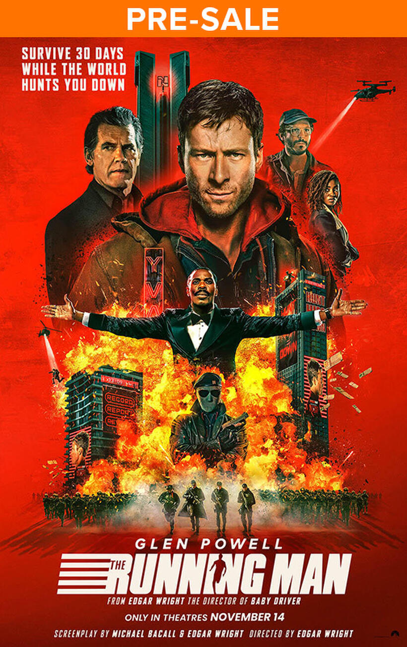 The Running Man poster art