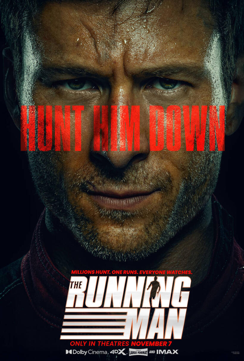 The Running Man poster art