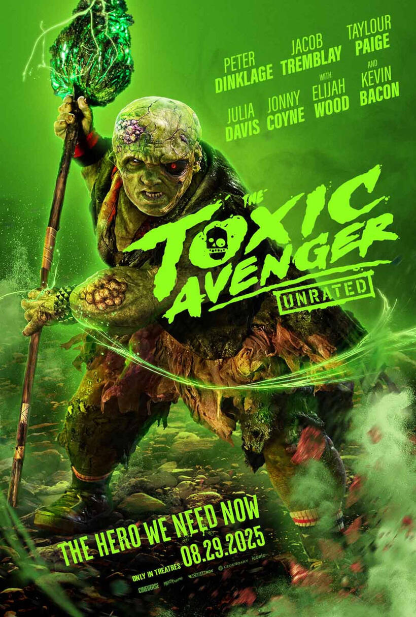 The Toxic Avenger Unrated poster art