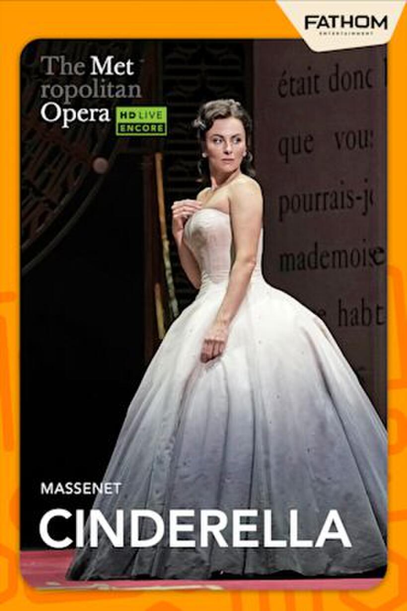 The Metropolitan Opera: Cinderella Encore poster art
