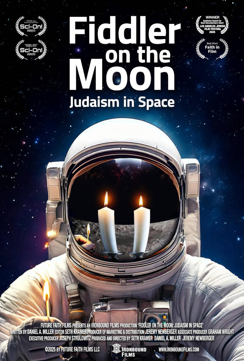 Fiddler on the Moon: Judaism in Space poster art