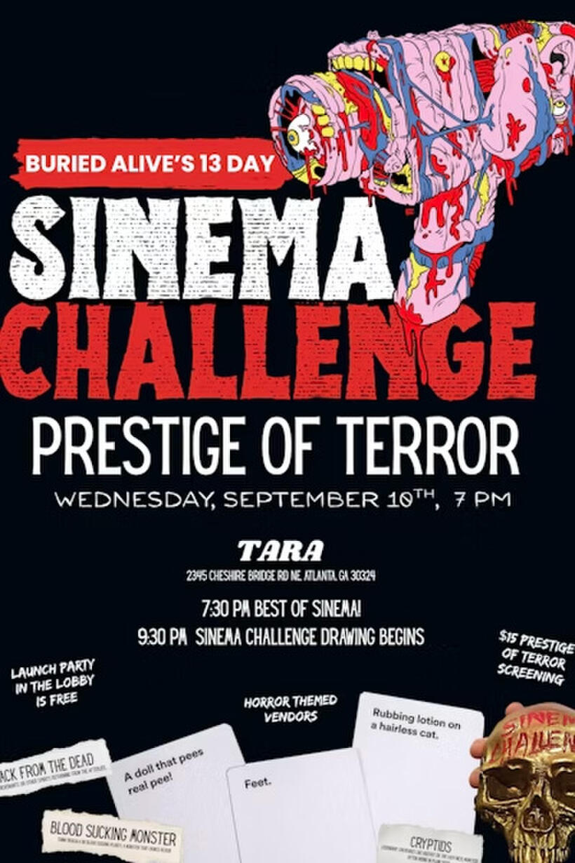 Sinema Challenge Launch Party & Prestige of Terror