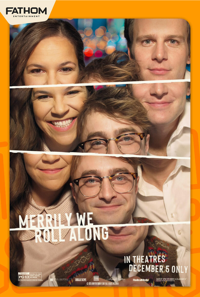Merrily We Roll Along poster art