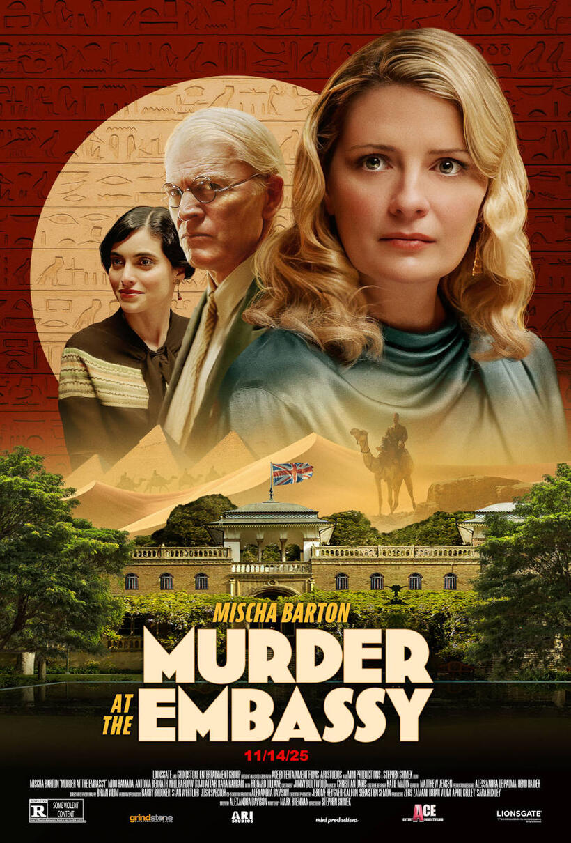 Murder at the Embassy poster art