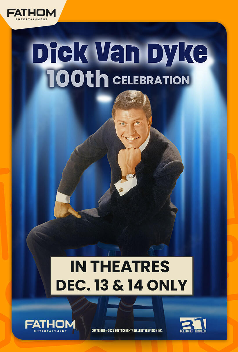 Dick Van Dyke: 100th Celebration poster art