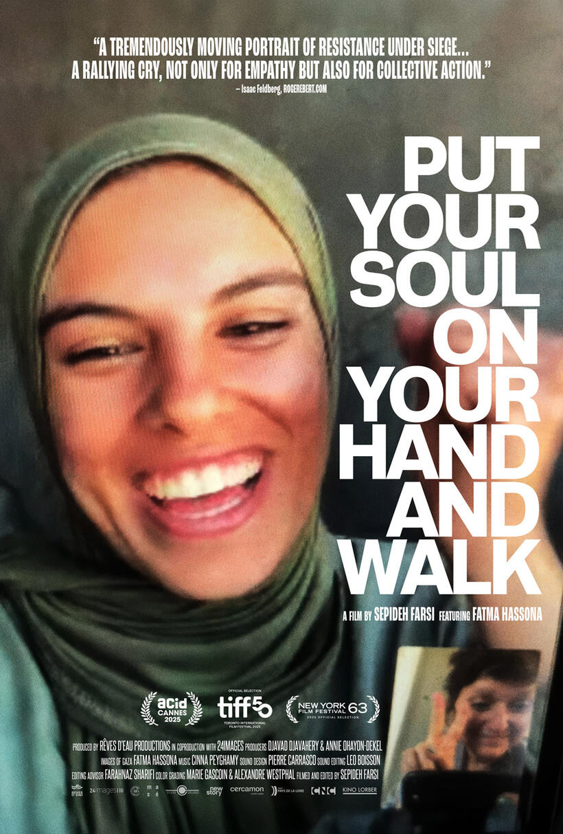 Put Your Soul on Your Hand and Walk poster art