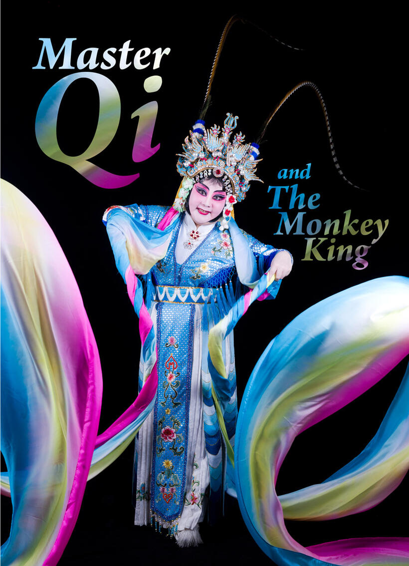 Master Qi and the Monkey King poster art
