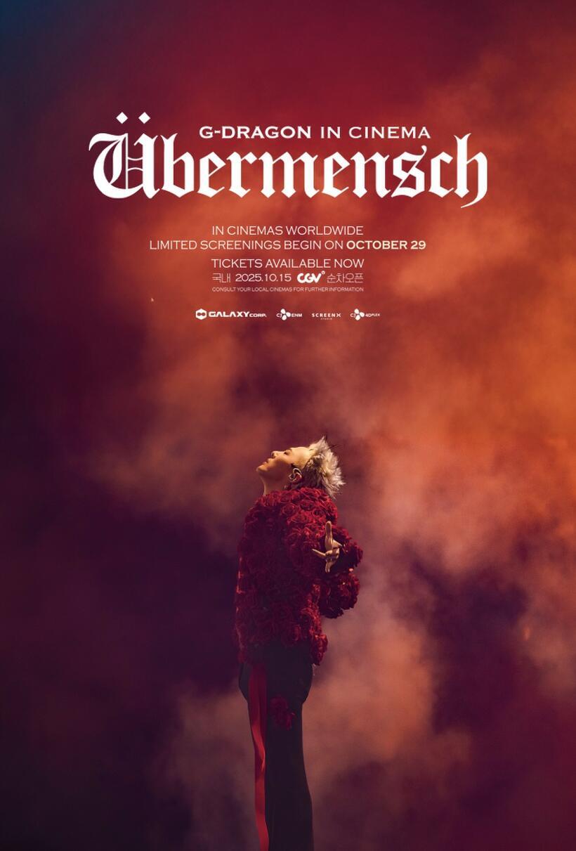 G-DRAGON IN CINEMA [UBERMENSCH] poster art
