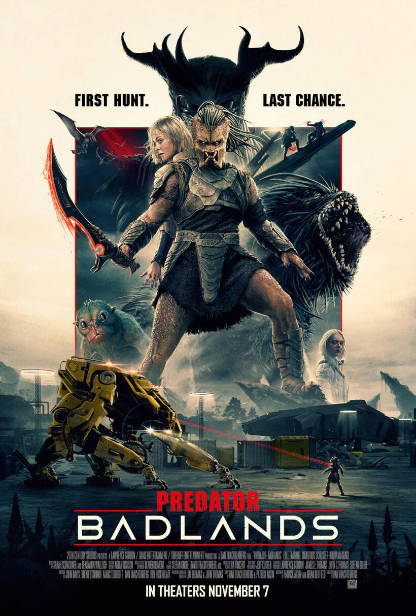Predator: Badlands poster art