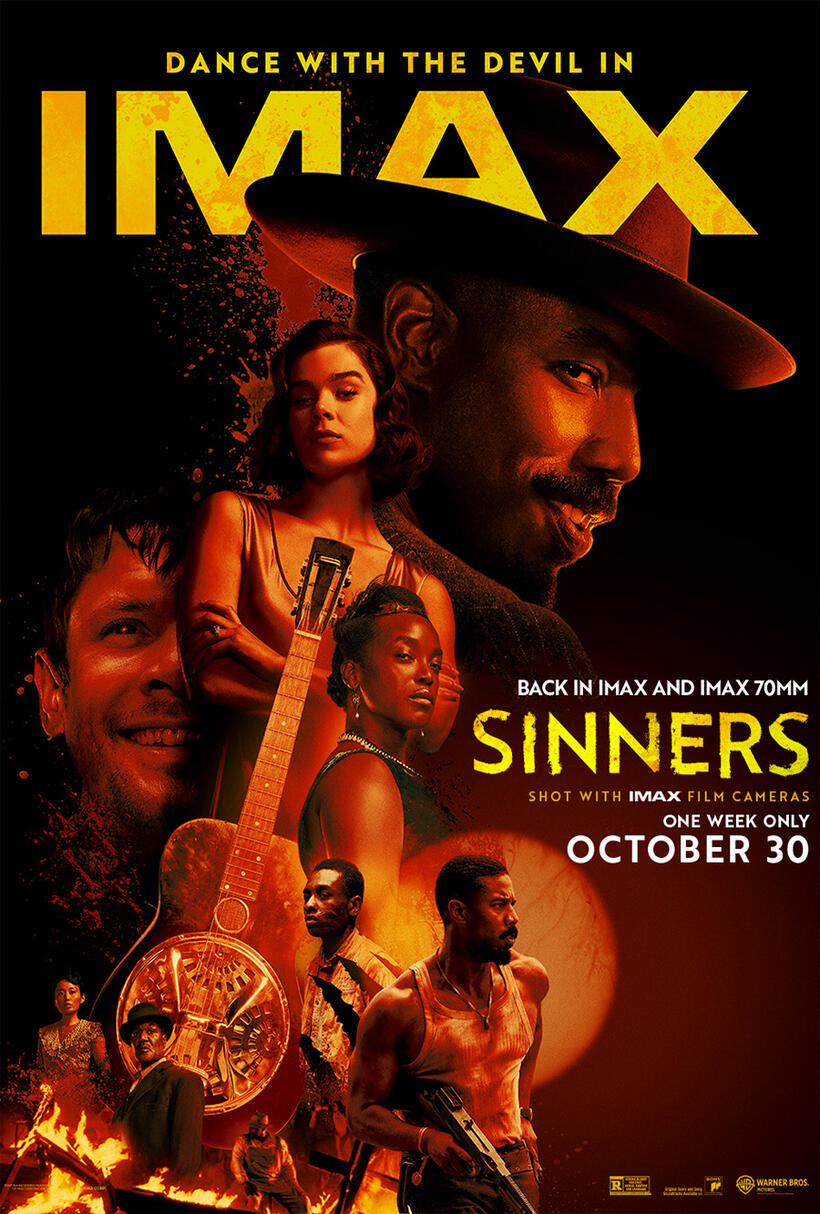 Sinners IMAX Reissue poster art