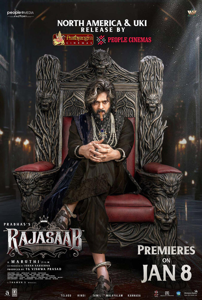 The Raja Saab poster art