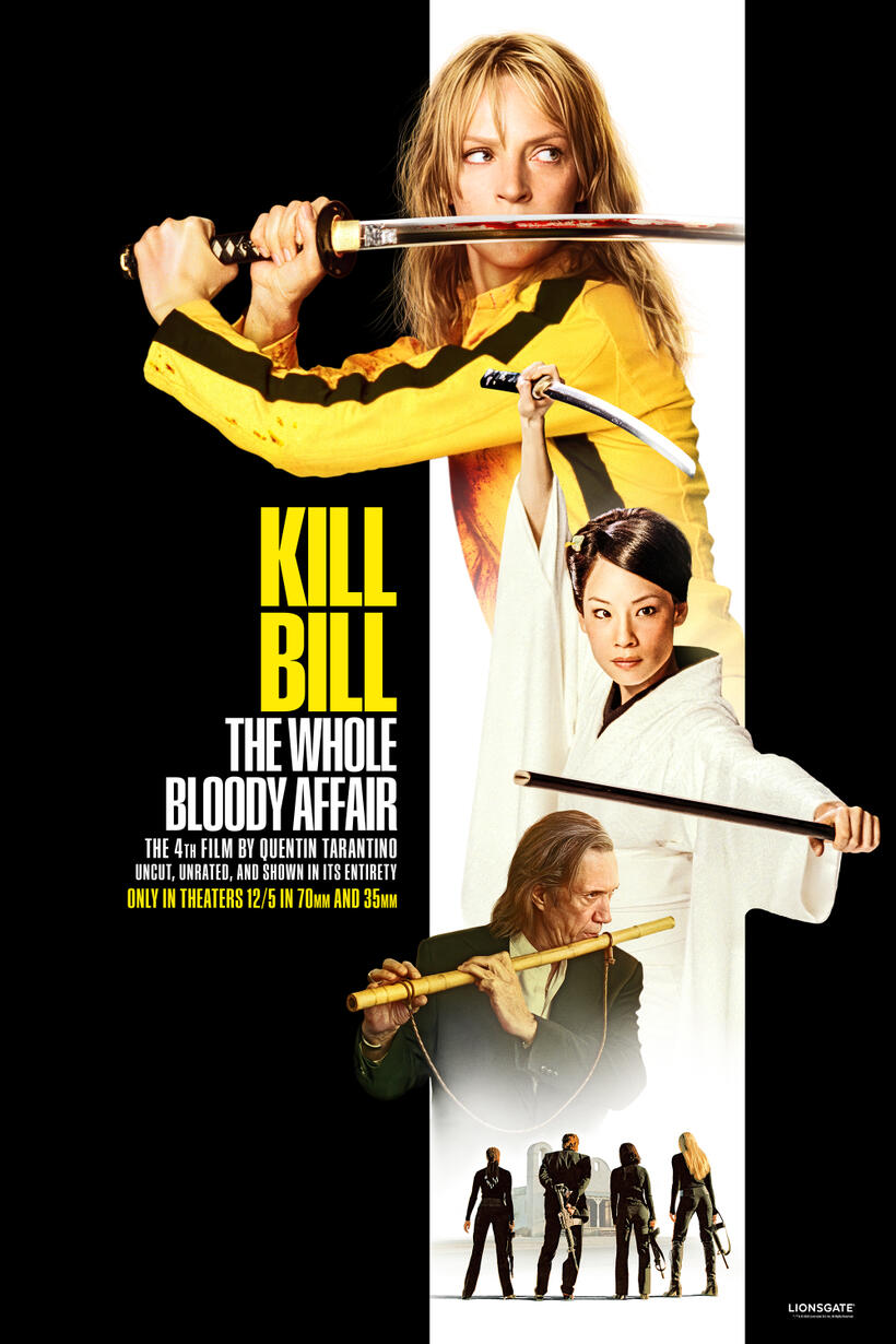 Poster art for "Kill Bill: The Whole Bloody Affair."